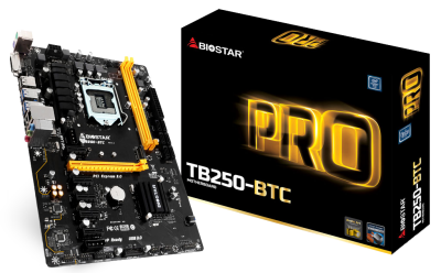 Biostar TB250-BTC 6.Gen, 7.Gen (H110) Anakart - 1