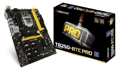 Biostar TB250-BTC Pro 6.Gen, 7.Gen (H110) Anakart - 1