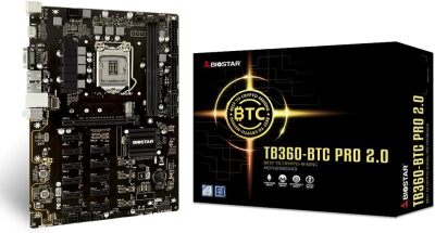 Biostar TB360-BTC Pro 8.Gen, 9.Gen (H110) Anakart - 1