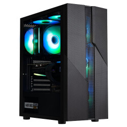 BitFenix C20 650W 80+Tempered Glass FRGB USB 3.0Mesh ATX Mid Tower Siyah Kasa - 1