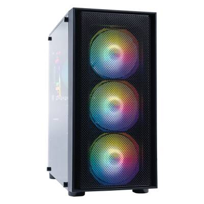 Bosphorus 3401 4x Rainbow Fan USB 3.0 400W ATX Mesh Panel Gaming Bilgisayar Kasası - 3