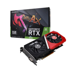 Colorful RTX3050 Nvidia GDDR6 96Bit Hdmi.Display Çift Fan 6GB V4-V Ekran Kartı - 1