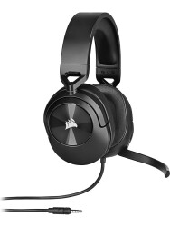 Corsair HS55 Stereo CA-9011260-EU Siyah Kablolu Kulak Üstü Oyuncu Kulaklığı - 1
