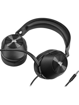Corsair HS55 Stereo CA-9011260-EU Siyah Kablolu Kulak Üstü Oyuncu Kulaklığı - 3