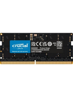 Crucial 16GB (2X8GB) 4800Mhz CL40 DDR5 CT2K8G48C40S5 NB Ram - 1