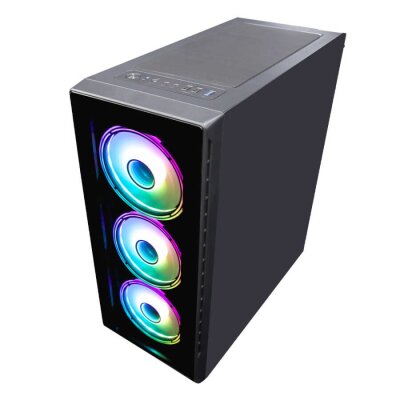 DangerZone 192-7 Kumandalı 4x Argb Fan USB 3.0 400W ATX Gaming Kasa Outlet - 1