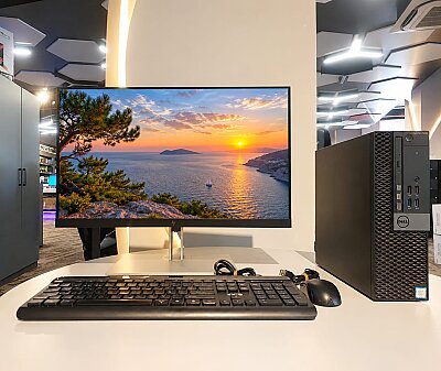 DELL OPTİ PLEX 7040 SFF İ5 6500.GEN 8GB DDR4 256GB SSD 2X/DP HDMI/VGA WİNDOWS PRO MASAÜSTÜ BİLGİSAYAR (2.EL YATAY KASA)-23.8