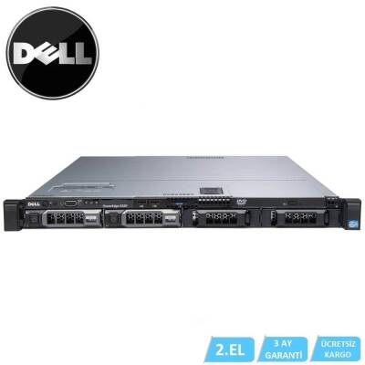 Dell R320 32 GB DDR3 4 X 3.5 HDD BY TEK CPU TEK POWER 2.EL SERVER E5 -2420 V2 CPU 4X8GB 10600 RAM - 1