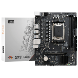 Dragos B650 D5 AM5 DDR5 6000MHz,1x PCIe 4.0 M.2, SATA, USB 3.2, HDMI, DP, 2.5G 3x ARGB mATX Anakart - Dragos