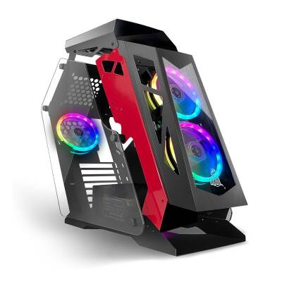 Dragos BattleRam Lk05 Black Lk05 Black 3x Argb Fan USB 3.0 500W 80+ Plus ATX Gaming Bilgisayar Kasası - 1