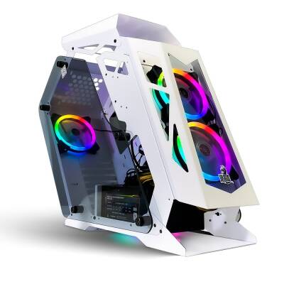 Dragos BattleRam Lk05 White Lk05 Whıte 3x Argb Fan USB 3.0 500W 80+ Plus ATX Gaming Bilgisayar Kasası - 1