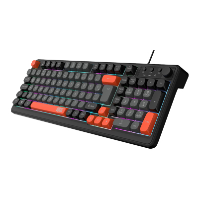 Dragos Bundle RGB Kablolu Oyuncu Klavye Mouse ve Kulaklık Seti - 2