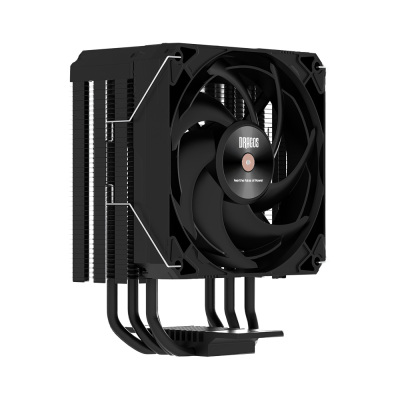 Dragos DIGITAL Isı Göstergeli 4 Isı Borulu 3000RPM 220W Intel & AMD Siyah Kule Tipi CPU Soğutucu - 4