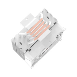 Dragos DIGITAL Isı Göstergeli 4 Isı Borulu 3000RPM 220W Intel & AMD Beyaz Kule Tipi CPU Soğutucu - 5