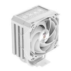 Dragos DIGITAL Isı Göstergeli 4 Isı Borulu 3000RPM 220W Intel & AMD Beyaz Kule Tipi CPU Soğutucu - 1