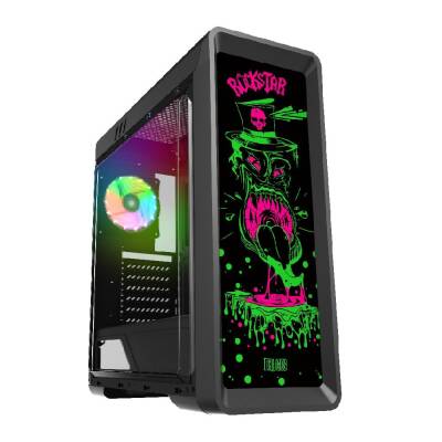 Dragos Dragon 1x RGB Fan USB 3.0 500W 600W 80+ Plus ATX Bilgisayar Kasası - 1