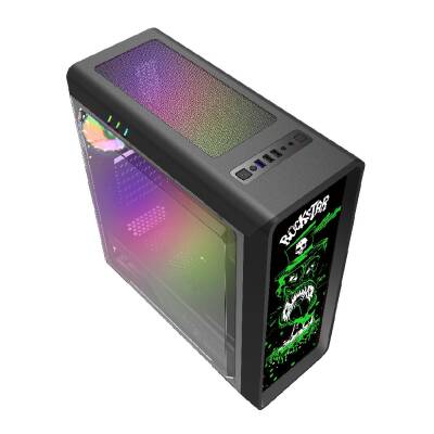 Dragos Dragon 1x RGB Fan USB 3.0 500W 600W 80+ Plus ATX Bilgisayar Kasası - 3