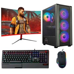 Dragos DRx2846 Ryzen 5 3600 16GB 512GB NVMe SSD 6GB GTX1660 SUPER 27 inç 165Hz Curved Oyun Hazır Sistem - 1