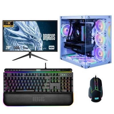 Dragos DRx3361 i7 12700KF 64GB Ram 1TB M.2 NVMe SSD 16GB RTX4080 28 inç 4K Masaüstü Oyun Hazır Sistem - 1