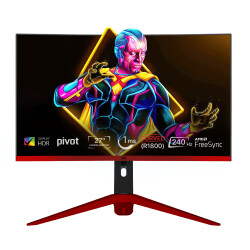 Dragos DRx6130 Ryzen 7 5700X 32GB Ram 1TB M.2 NVMe SSD 8GB RTX4060 27 İnç 240Hz Curved Monitör Oem Paket - 5