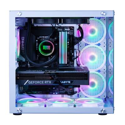 Dragos DRx6172 i7 13700F 32GB Ram 1TB M.2 NVMe SSD 8GB RTX4060Ti 27 İnç 240Hz Curved Monitör Oyun Hazır Sistem - 4