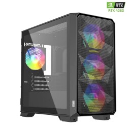Dragos DRx6547 Ryzen 5 5500 16GB Ram 1TB M.2 NVMe SSD 8GB RTX4060 Ekran Kartı Oyun Hazır Sistem - 1