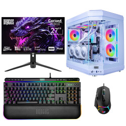 Dragos DRx6711 i5 14600KF 32GB DDR5 Ram 2TB NVMe 4.0 SSD 16GB RTX4080 Super 27 İnç 240Hz Curved Monitör Oyun Hazır Sistem - 1
