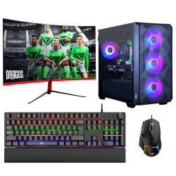 Dragos DRx6746 i5 11400F 16GB DDR4 1TB SSD 8GB RTX4060 27 inç Curved Monitör Oyun Hazır Sistem - 1