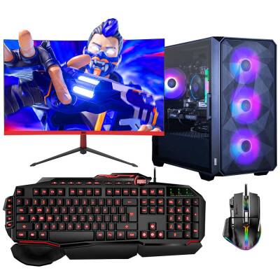Dragos DRx6791 i5 10400F 32GB Ram 512GB M.2 NVMe SSD 12GB RTX3060 23.6 inç 165Hz Curved Oyun Hazır Sistem - 1