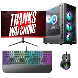 Dragos DRx6794 i5 11400F 16GB Ram 512GB M.2 NVMe SSD 12GB RTX3060 23.6 inç 165Hz Curved Oyun Hazır Sistem - 1