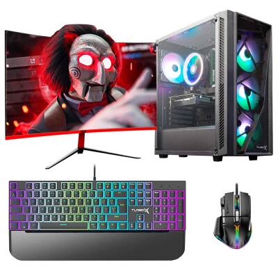 Dragos DRx6795 i5 11400F 16GB Ram 512GB M.2 NVMe SSD 12GB RTX3060 27 inç 165Hz Curved Oyun Hazır Sistem - 1