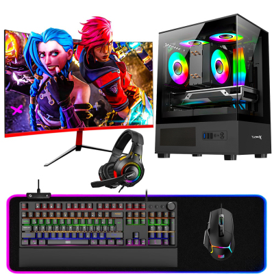 Dragos DRx6869 Ryzen 5 5500 32GB Ram 1TB NVMe RTX3050 27 inç 165Hz Curved Oyun Hazır Sistem - 1