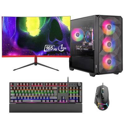 Dragos DRx6904 i7 10700F 16GB 512GB NVMe 6GB RTX3050 23.6 165Hz Curved Sistem Tavsiyesi - 1