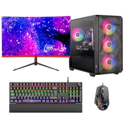 Dragos DRx6908 i7 10700F 32GB 512GB NVMe 6GB RTX3050 23.6 165Hz Curved Oem Paket - Dragos