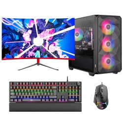 Dragos DRx6909 i7 10700F 32GB 512GB NVMe 6GB RTX3050 27 inç 165Hz Curved Oyun Hazır Sistem - 1