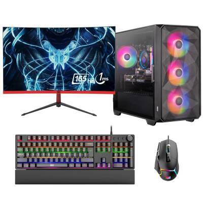 Dragos DRx6912 i7 11700F 16GB 512GB NVMe 6GB RTX3050 23.6 165Hz Curved Oem Paket - 1