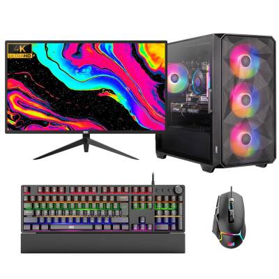 Dragos DRx6922 i7 10700F 16GB Ram 512GB M.2 NVMe 12GB RTX3060 28 inç 4K Oyun Hazır Sistem - 1