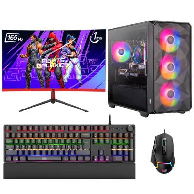 Dragos DRx6988 Ryzen 5 5500 16GB Ram 512GB M.2 NVMe 8GB RTX4060 23.6 165Hz Curved Sistem Tavsiyesi - 1