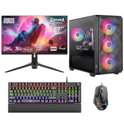 Dragos DRx7013 Ryzen 7 5700X 16GB Ram 1TB NVMe 16GB RTX4060Ti 27 İnç 240Hz Curved Oem Paket - Dragos