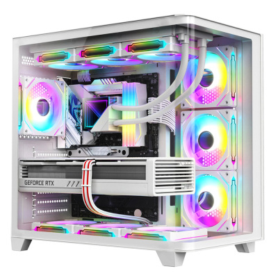 Dragos DRx7263 Ryzen 7 5700X 32GB Ram 1TB NVMe 16GB RTX4060Ti Sıvı Soğutmalı Oyun Hazır Sistem - 1