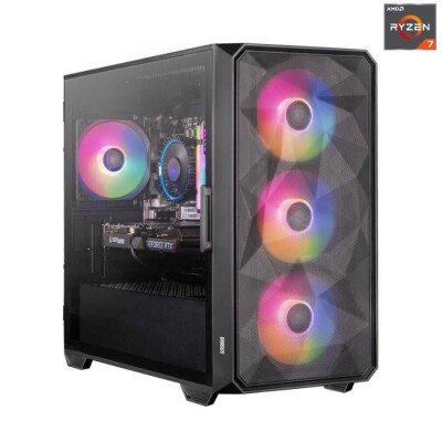 Dragos DRx7367 Ryzen 7 7700 32GB DDR5 1TB M.2 NVMe SSD 8GB RTX4060 Hazır Sistem - 1