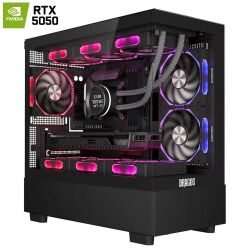 Dragos DRx7520 Ryzen 5 8400F 32GB DDR5 Ram 1TB M2 NVMe SSD 8GB RTX5050 Oyuncu Hazır Sistem - 1