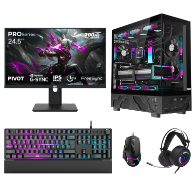 Dragos DRx7676 Ryzen 7 7700 32GB DDR5 1TB NVMe 8GB RTX5060 24.5 İnç 200Hz 1ms Oem Paket - 1