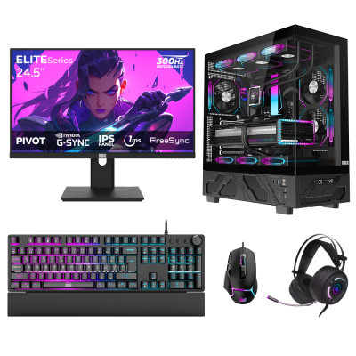 Dragos DRx7742 Ryzen 5 7600 32GB DDR5 1TB NVMe 16GB RTX5060Ti 24.5 İnç 300Hz 1ms Sistem Tavsiyesi - 1