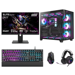 Dragos DRx7789 Ryzen 7 7800X3D 32GB DDR5 2TB GEN4 NVMe 16GB RTX5060Ti 24.5 İnç 500Hz 1ms Sistem Tavsiyesi - 1