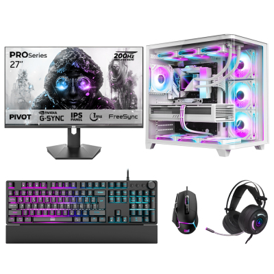 Dragos DRx7820 Ryzen 7 5700X 32GB 1TB NVMe 12GB RTX5070 27 İnç 200Hz 1ms Oem Paket - 1