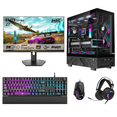 Dragos DRx7876 Ryzen 7 7800X3D 32GB DDR5 2TB GEN4 NVMe 12GB RTX5070 27 İnç 240Hz 1ms QHD Sistem Tavsiyesi - 1