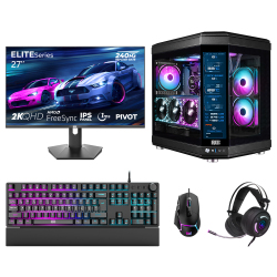 Dragos DRx7896 Ryzen 7 9800X3D 32GB DDR5 2TB GEN4 NVMe 16GB RTX5070Ti 27 İnç 240Hz 1ms QHD Oem Paket - 1