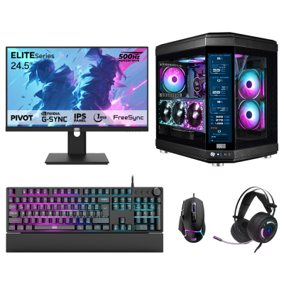 Dragos DRx7913 Ryzen 7 9800X3D 32GB DDR5 2TB GEN4 NVMe 32GB RTX5090 24.5 İnç 500Hz 1ms Oem Paket - 1