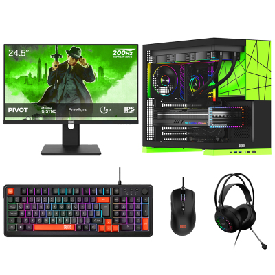 Dragos DRx8636 Ryzen 9 9950X 32GB DDR5 1TB NVMe 12GB RTX5070 24.5 İnç 200Hz 1ms Oyuncu Oem Paket - 1